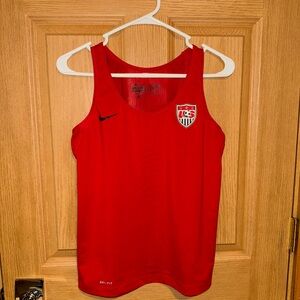Nike Women's Dri-Fit Pro Combat Fitted Tank Top Jersey